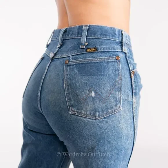 Vintage 80s Wrangler Denim Original Cowboy Cut Jeans - USA - Picture 2 of 10